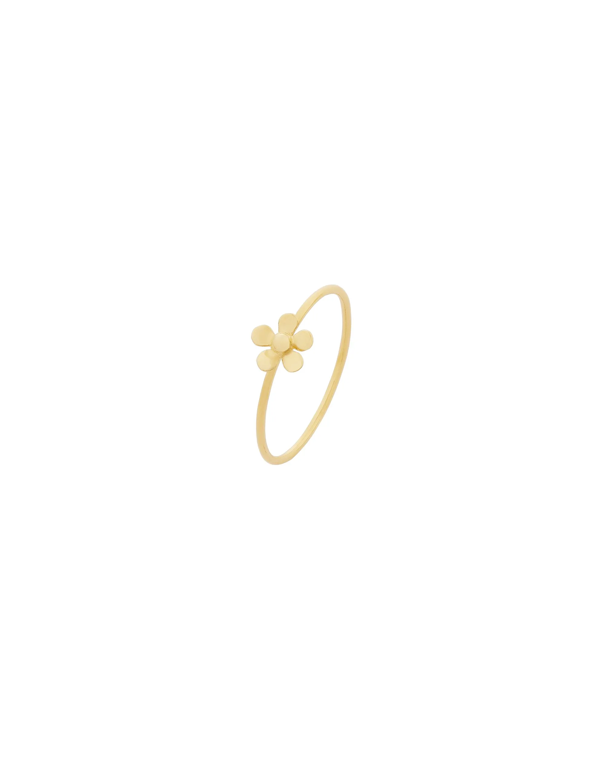 Anel Flora P Still Anel Flora Ouro Amarelo P - Imagem 1