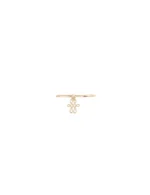 Anel Liso Fino com Logo