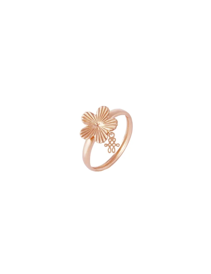 Anel Mauve Ouro Rose G