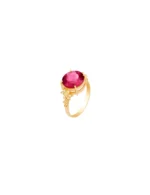Anel Rosa Aura Viva P