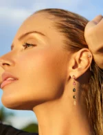 Brinco Aurora Turmalina Rosa Petit - Imagem 2