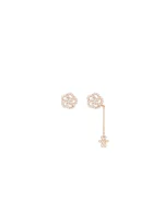 Brinco Buquê Ouro Rose M