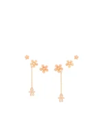 Brinco Flora Ouro Rose G - Imagem 2