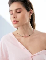 Colar Capri Ipanema Rosa 45cm - Imagem 2