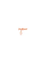 Piercing Cheio de Florzinha Ouro Rose Direito