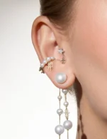 Piercing De Pérola de Pressão Esquerdo - Imagem 2