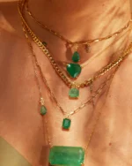 Pingente Esmeralda Gota - Imagem 3