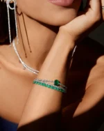 Pulseira Riviera 1 Esmeralda 2.03ct - Imagem 2