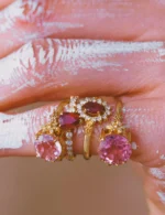 Anel Rosa Aura Viva M - Imagem 3