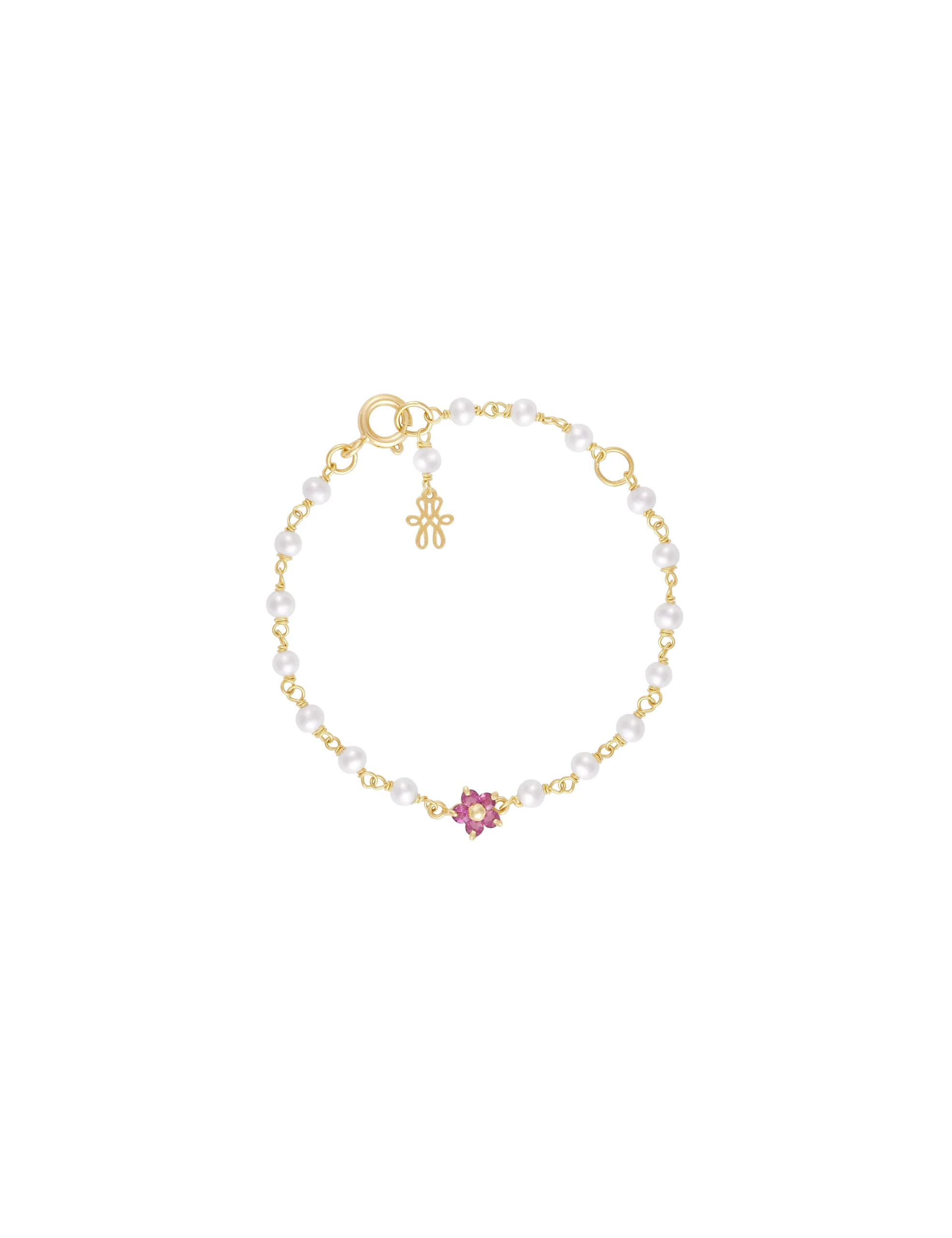 Pulseira Jolie Turmalina Rosa Petit Still Pulseira Jolie Turmalina Rosa Petit - Imagem 1
