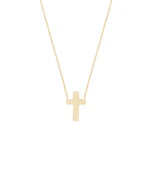 Corrente Cruz Masculina Ouro Amarelo