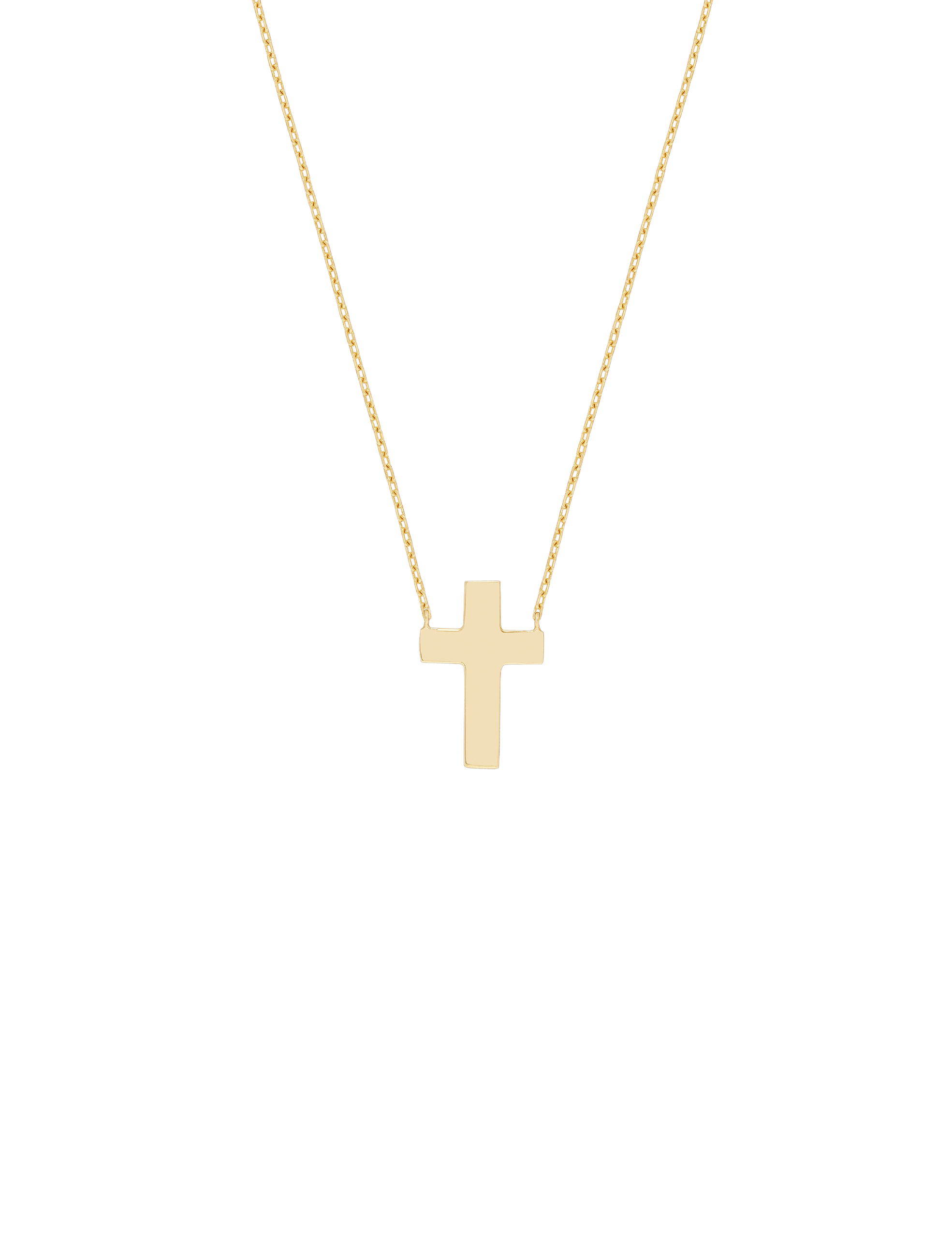 Corrente Cruz Masculina Ouro Amarelo Corrente Cruz Masculina Ouro Amarelo - Imagem 1