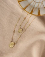 Medalha Milagrosa Brilhantes M - Imagem 3