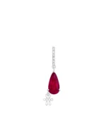 Pingente Broche Colar Turmalina Rosa Gota M - Imagem 2
