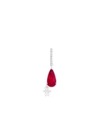 Pingente Broche Colar Turmalina Rosa Gota P - Imagem 3