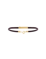 Pulseira Couro Único Pulsar Marrom