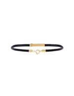 Pulseira Couro Único Pulsar Preta