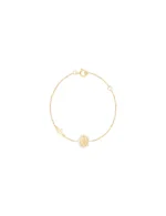 Pulseira Medalha Milagrosa Brilhantes