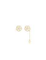 Brinco Buquê Ouro Rose G