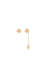 Brinco Flora Ouro Rose GG