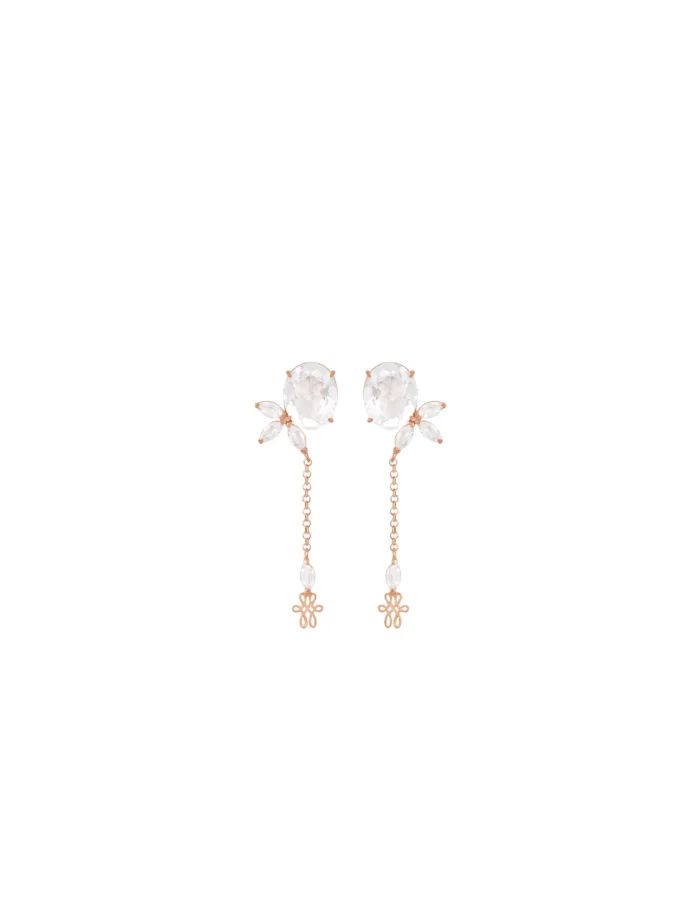Brinco Oval Cristal